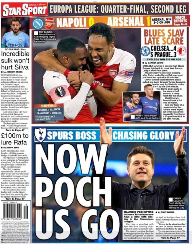 Friday's Star back page