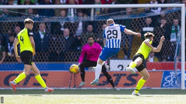 Chris Burke scores for Kilmarnock