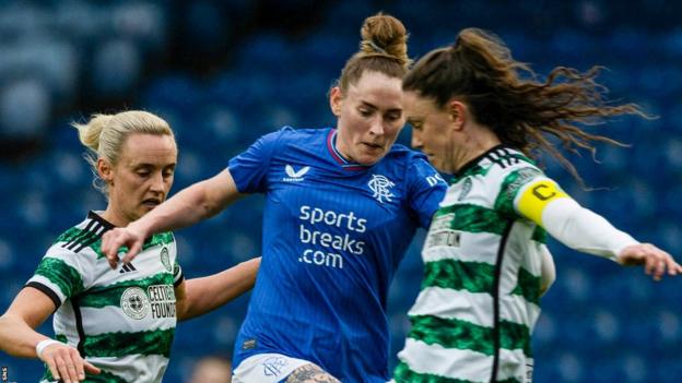 Celtic against Rangers
