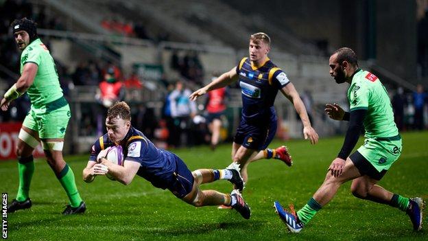 European Challenge Cup: Pau 24-20 Worcester Warriors - BBC ...