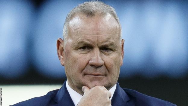 Wayne Pivac looks pensive