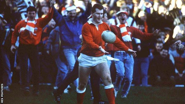 Adrian Hadley at Twickenham