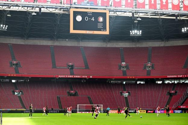 Ajax 0-4 Feyenoord: Visitors Seal De Klassieker Win Behind Closed Doors -  Bbc Sport