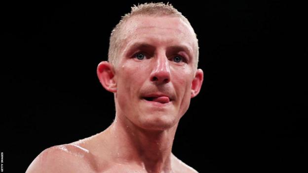 Paul Butler rolls his tongue in the ring