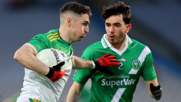 All-Ireland Club SFC final: 'We're good enough to win it' - Glen boss O'Rourke 2 Danny Tallon in action against Conor Corcoran during Glen's All-Ireland semi-final win at Croke Park