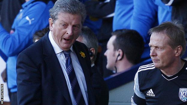 Roy Hodgson's time with West Bromwich Albion was mostly happy
