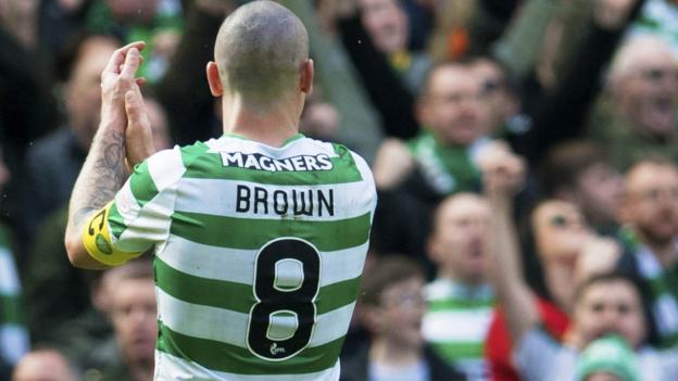 Celtic captain Brown to face no punishment for O** F*** gesture