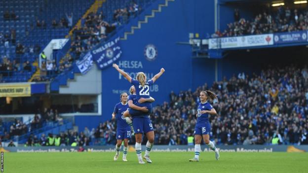Chelsea beat Tottenham 3-0 at Stamford Bridge in November