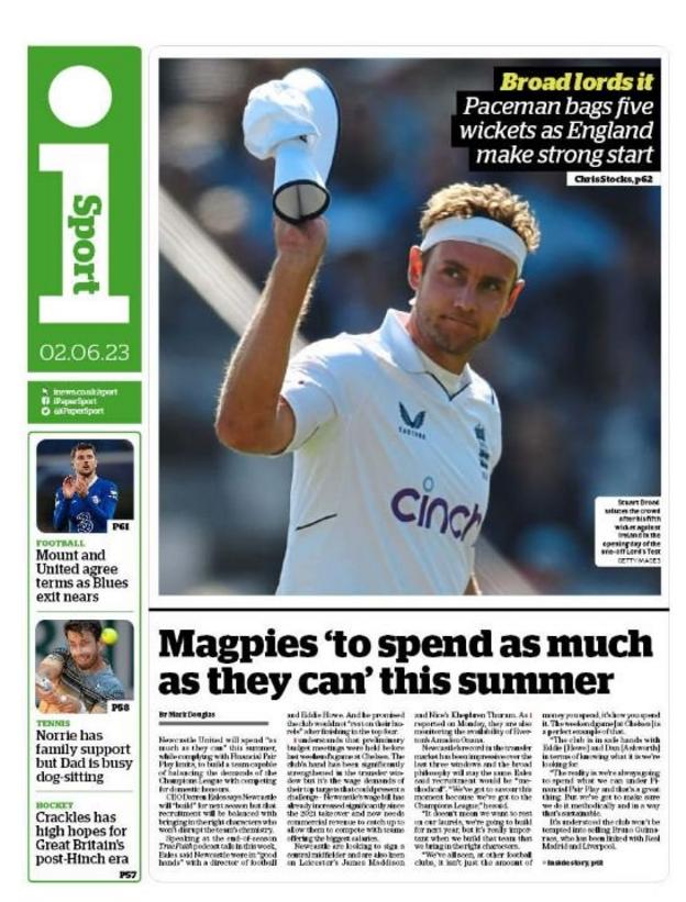 Friday's newspapers - BBC Sport