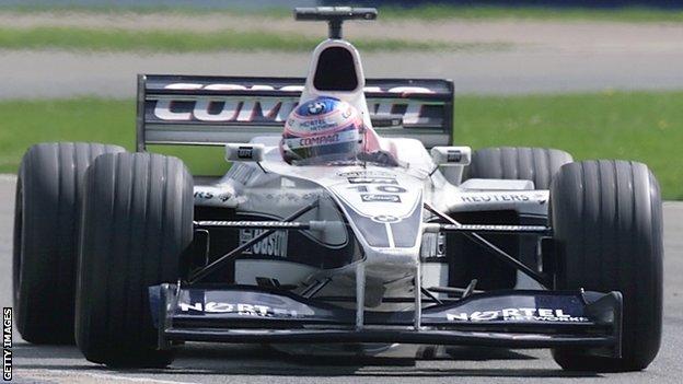 Jenson Button at the 2000 British Grand Prix