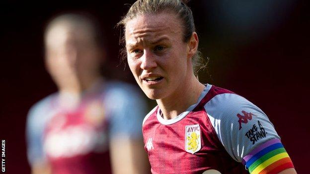 Remi Allen became Aston Villa captain after Marisa Ewers' retirement in February
