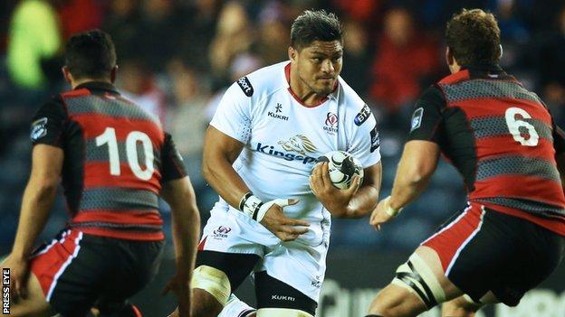 Ulster lost 16-10 to Edinburgh at Murrayfield in October