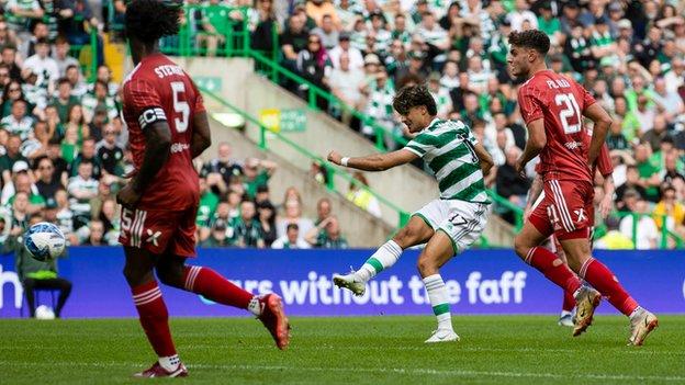 Jota's stunning strike sealed an opening-day win for Celtic over new-look Aberdeen