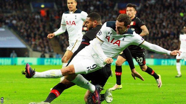 RSC Anderlecht 2-1 Tottenham Hotspur - BBC Sport