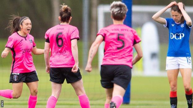 pink rangers football top