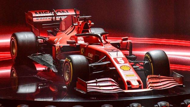 Ferrari SF1000 F1 car