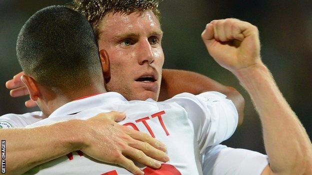 James Milner: Midfielder retires from England duty - BBC Sport