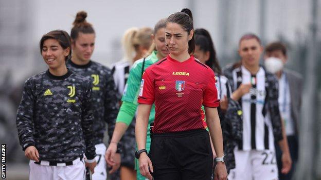 Maria Sole Ferrieri Caputi: Serie A appoints first female referee - BBC ...