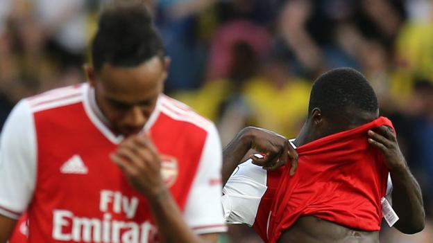 Watford 2-2 Arsenal: Gunners display had me screaming at the TV - Martin Keown 1 108821522 pierre emerickaubameyangandnicolaspepe