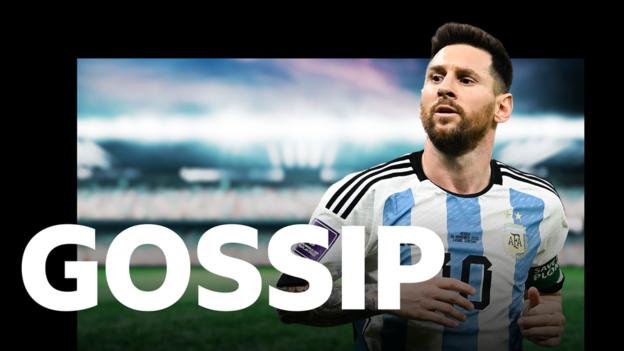 Lionel Messi gossip graphic