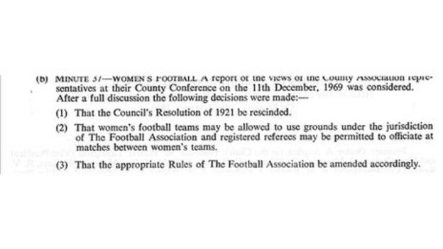FA Council meeting notes January 1970