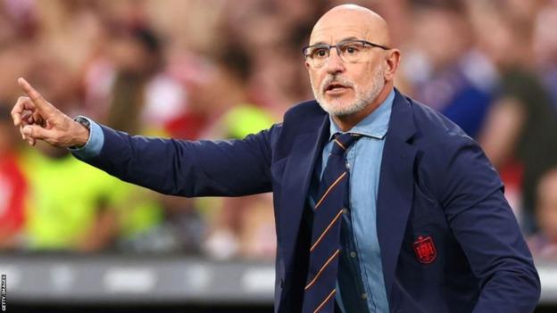 Spain manager Luis de la Fuente