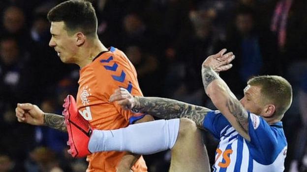 Scottish Cup: No disciplinary action for Kilmarnock's Power or St Mirren's McGinn - BBC Sport