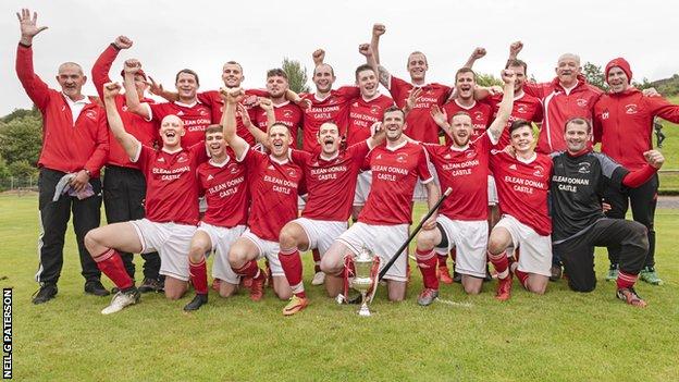 Kinlochshiel win the MacAulay Cup