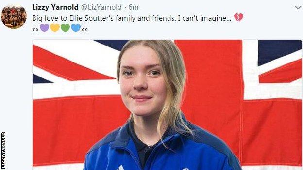 Lizzy Yarnold tribute on Twitter: "Big love to Ellie Soutter's family and friends. I can't imagine"
