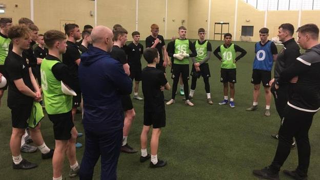 The Club NI programme aims to prepare talented young Northern Ireland footballers for a career in the professional game