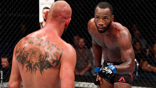 Leon Edwards fighting Donald Cerrone