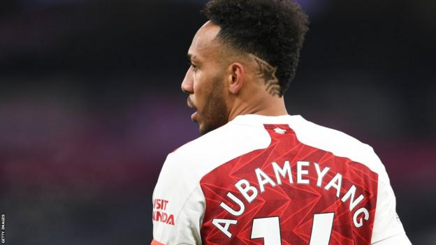 Arsenal striker Pierre-Emerick Aubameyang