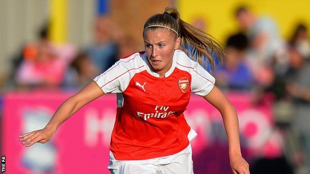 England and Arsenal's Leah Williamson talks gymnastics, gigs and fashion -  BBC Sport