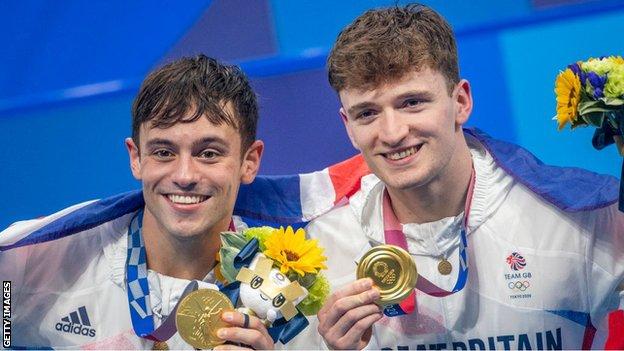 Tom Daley and Matty Lee