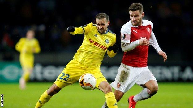 Bate Borisov captain Igor Stasevich