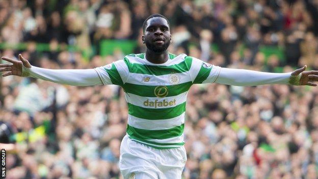 Odsonne Edouard scored 11 goals while on loan with Celtic last season
