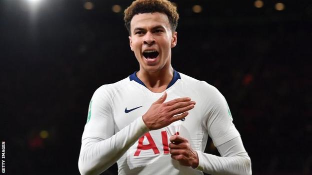 Tottenham midfielder Dele Alli