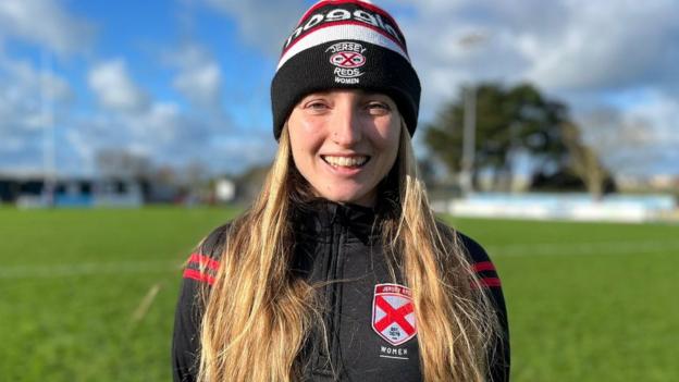 Lauren Lowe: Outgoing Jersey captain impressed by progress of island's