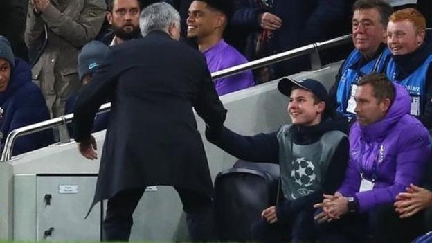 Mourinho has 'made my life', says Spurs ball boy after manager's praise