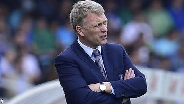 Real Sociedad's coach David Moyes