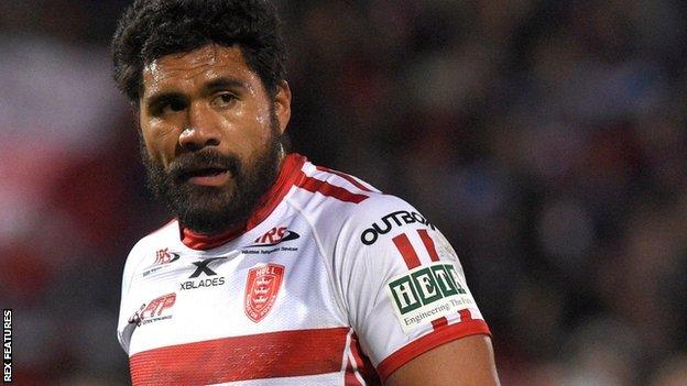 Mose Masoe: Hull KR forward showing 'signs of improvement ...