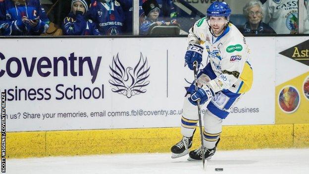 Fife Flyers' defenceman Jim Jorgensen