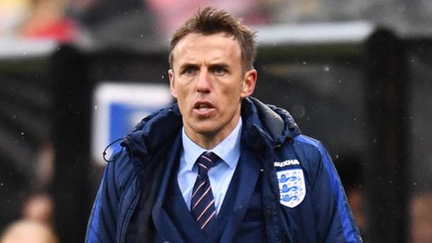 england-women-s-manager-phil-neville-praises-foundations-left-by-ex