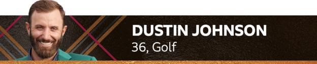 Dustin Johnson, 36, golf