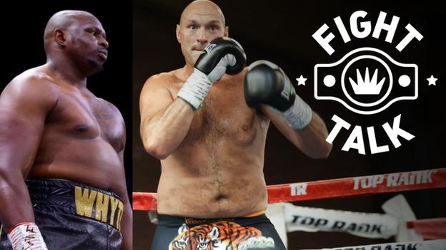 Dillian Whyte and Tyson Fury
