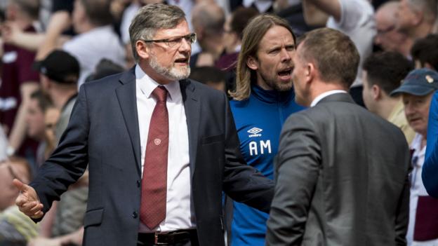 Rodgers can ‘bleat all he wants’ on pitch – Levein