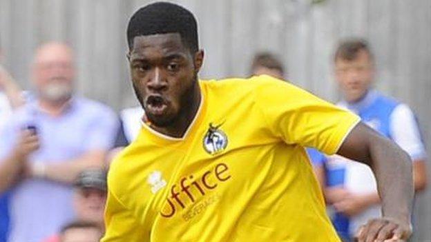Nathan Blissett, who left Harriers for Bristol Rovers in November 2014, was loaned out to Torquay in January