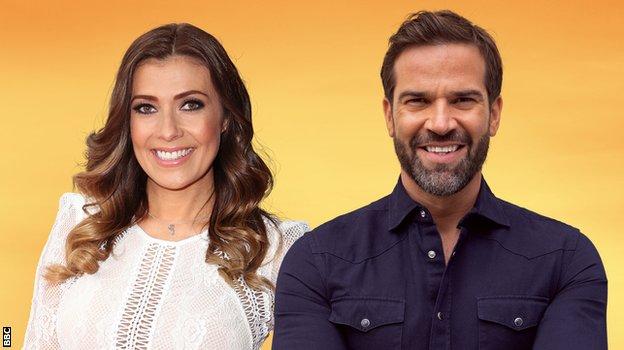 Morning Live presenters Kym Marsh and Gethin Jones