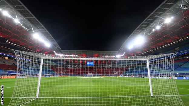 The Red Bull Arena, home of RB Leipzig
