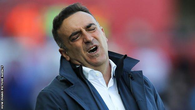 Carlos Carvalhal enjoyed initial success after being appointed Swansea manager but ultimately failed